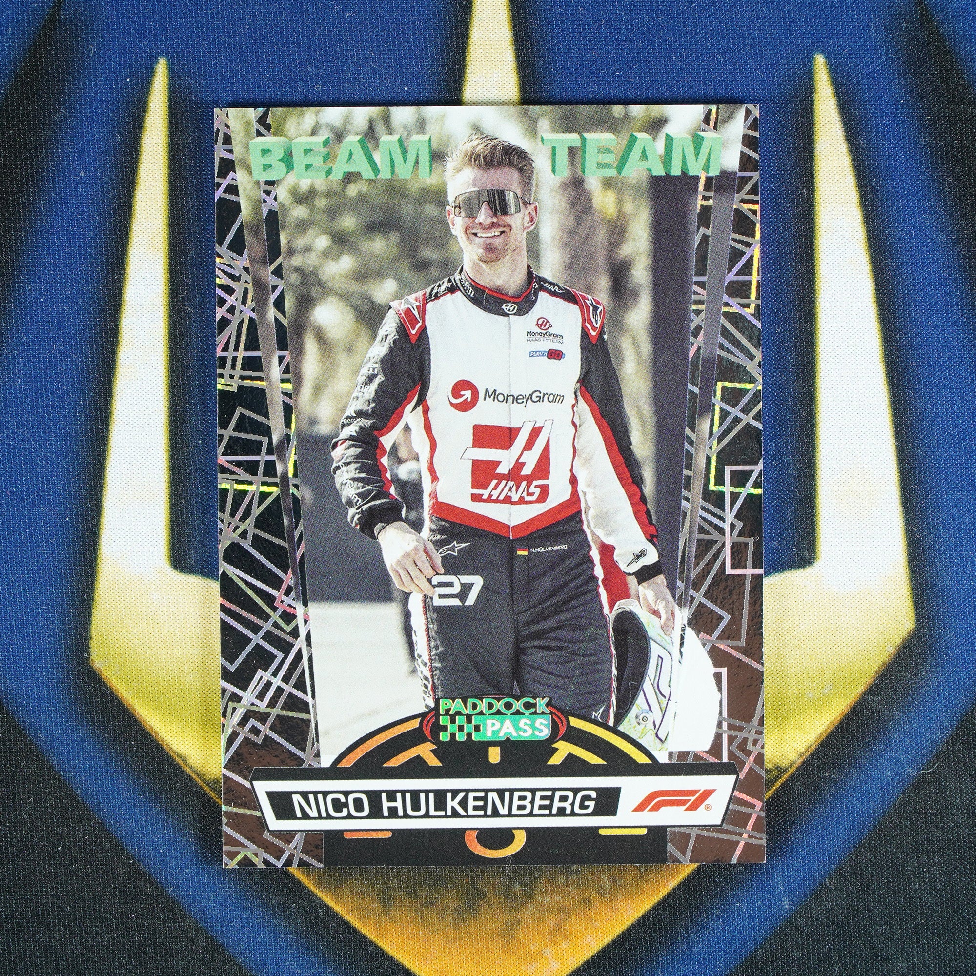 Nico Hulkenberg 2024 TOPPS PADDOCK PASS Beam Team Case Hit [Raw]