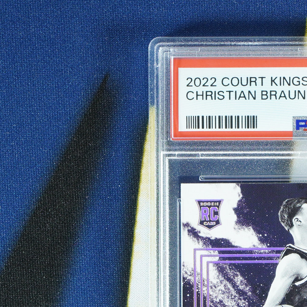 Christian Braun 2022-23 PANINI COURT KINGS Level IV SSP ROOKIE [PSA 10]