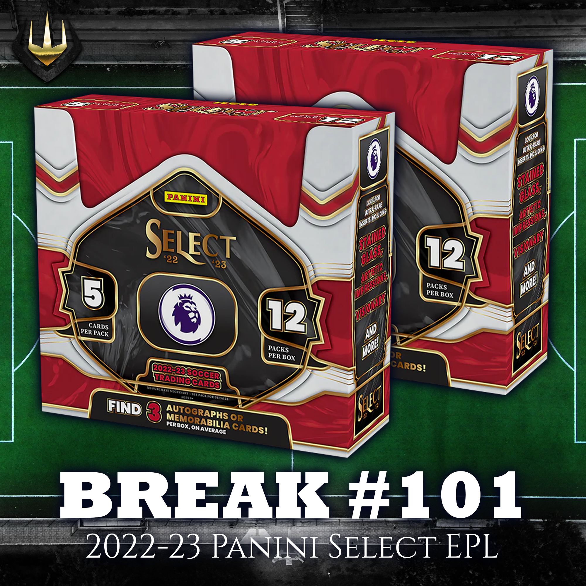 Break #101 2022-23 Select EPL Hobby x2 [Pick Your Team]