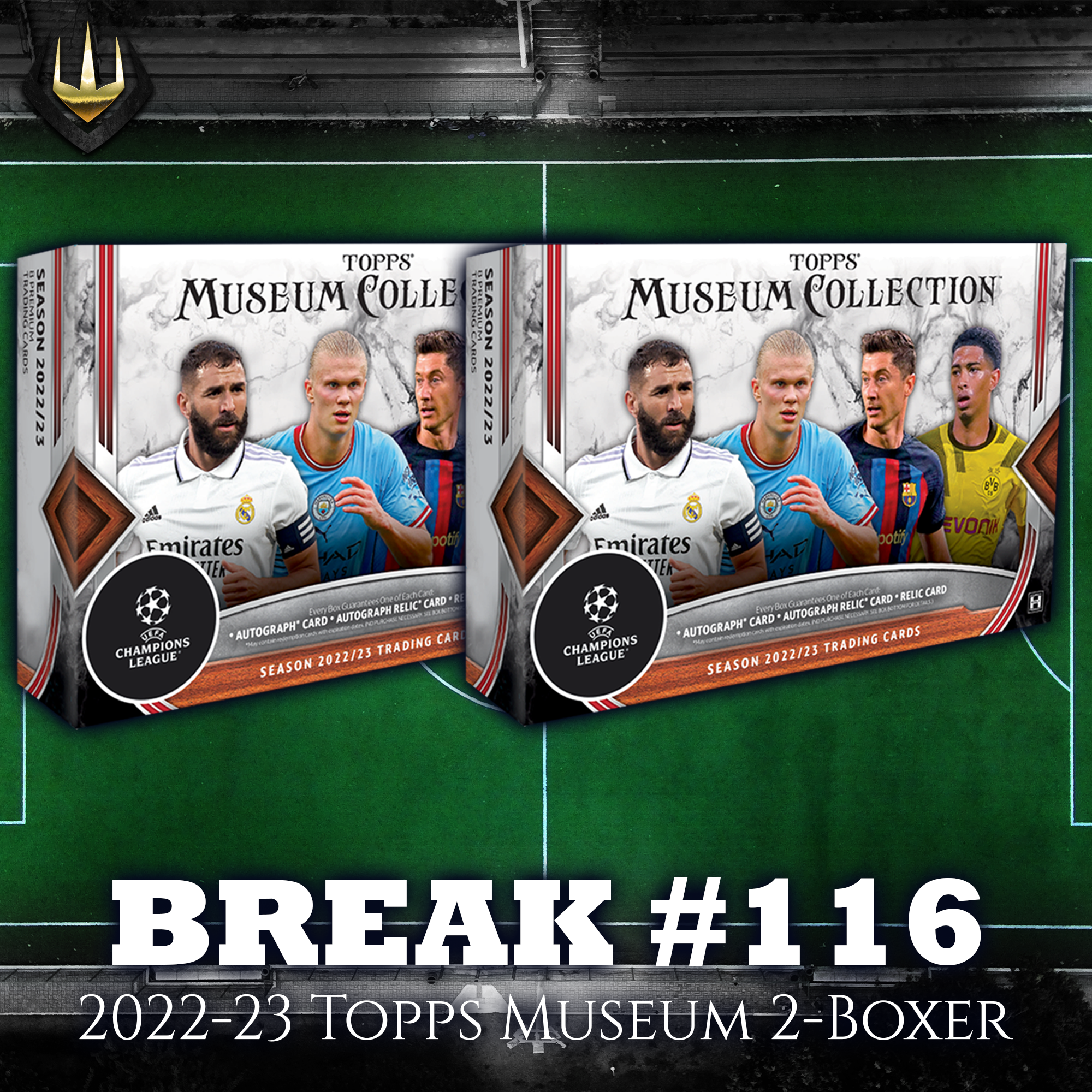 Break #116 2022-23 Topps Museum Collection x2 [Pick Your Team]