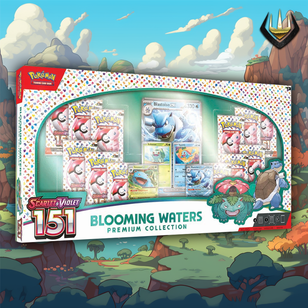 pokémon trading card game: blooming waters premium collection 151 Pokémon Blooming Waters Premium Collection