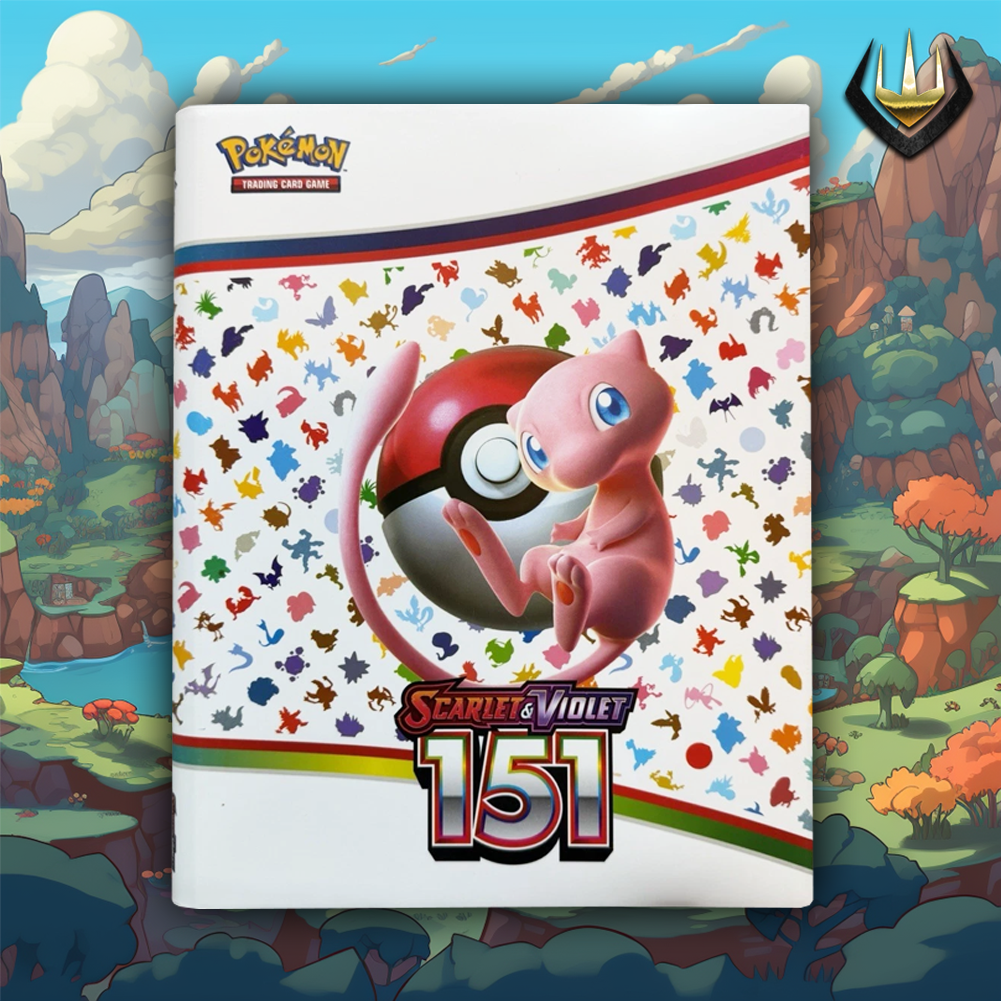Pokémon TCG Scarlet & Violet 151 Binder – 9-Pocket [Empty]