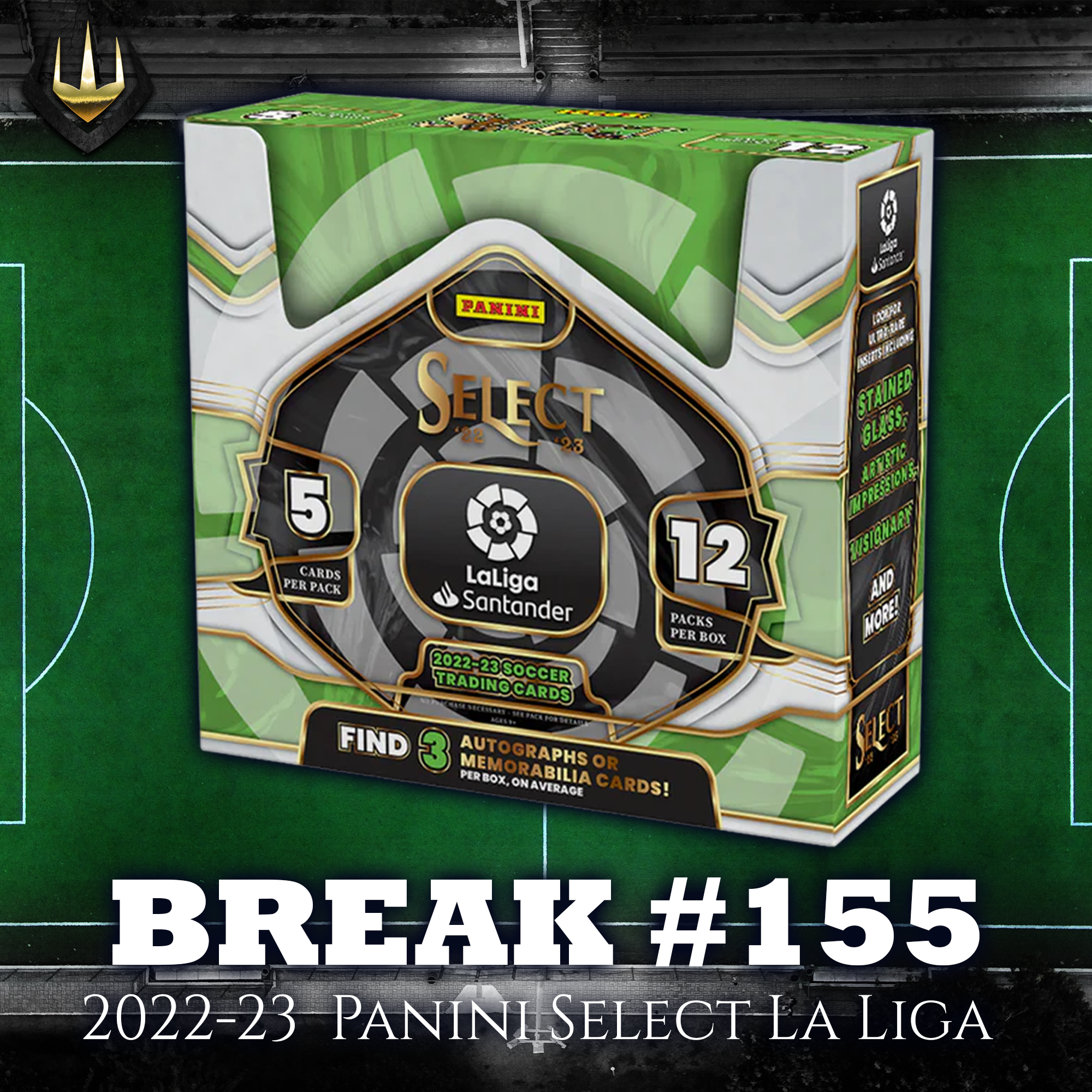 Break #155 2022-23 Panini Select La Liga Hobby x1 [Random Teams]