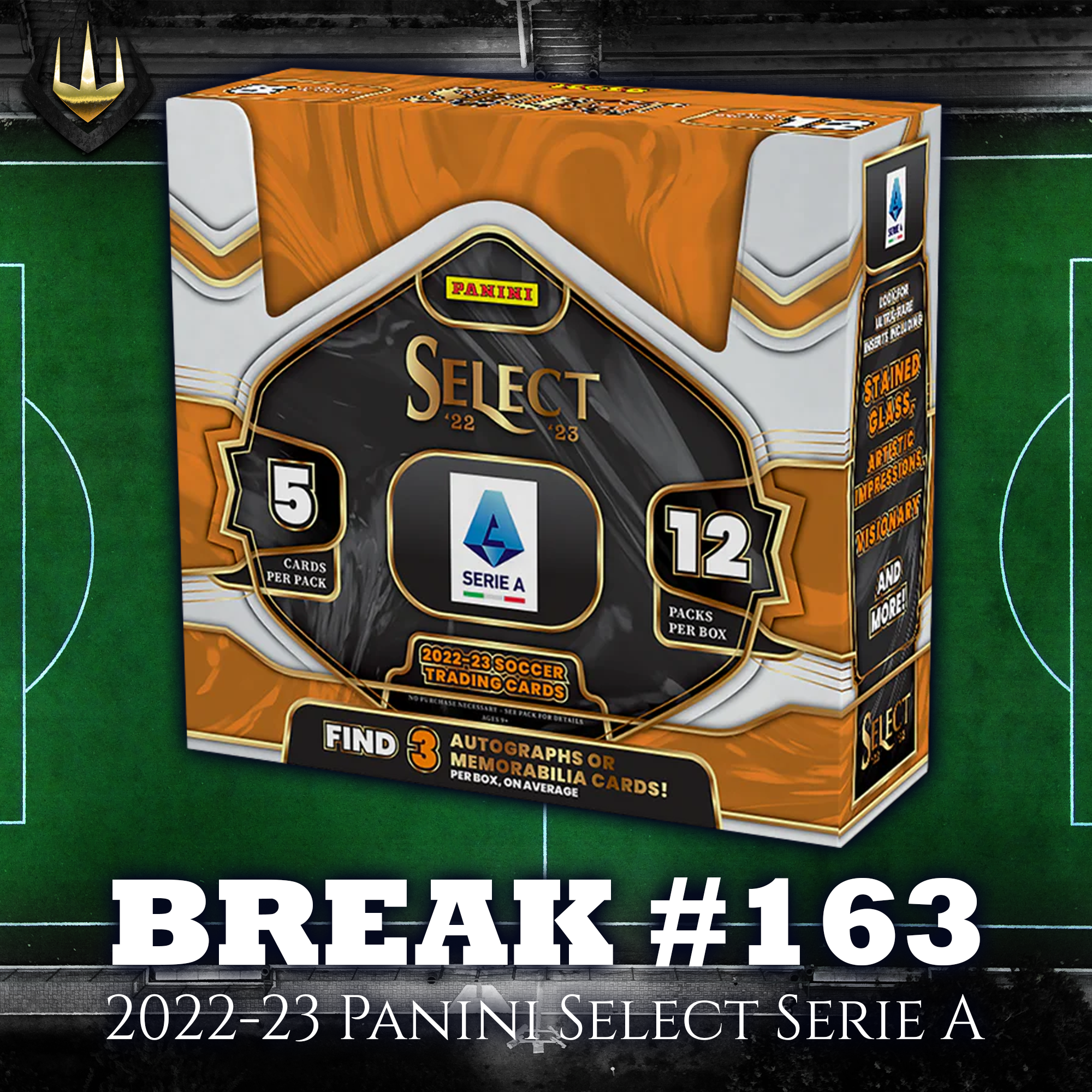 Break #163 2022-23 Panini Select Serie A Hobby x1 [Pick Your Team]