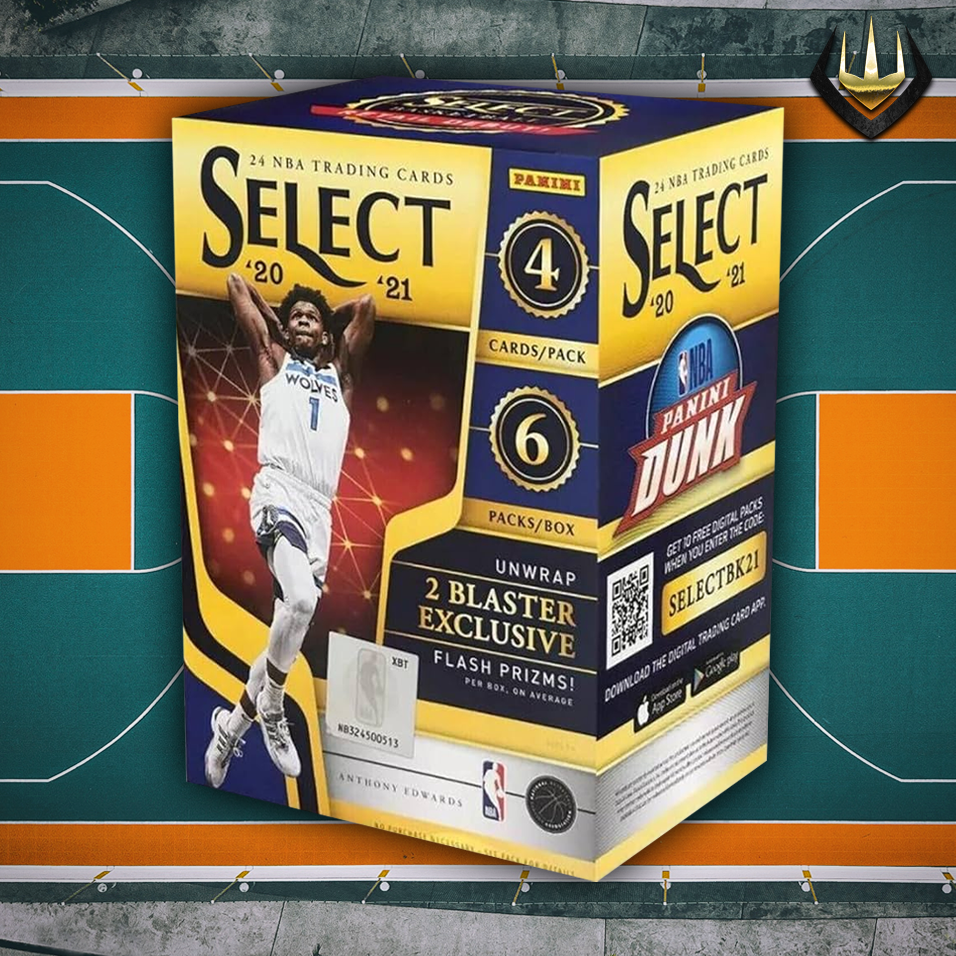 2020-21 Panini Select Basketball NBA Blaster Box