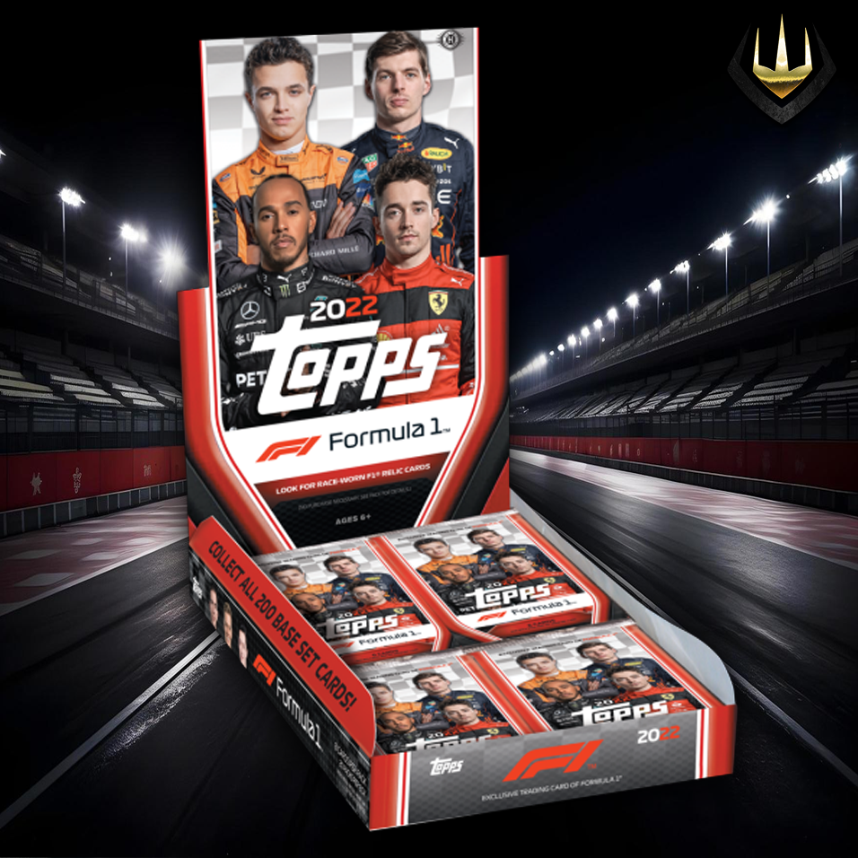 2022 Topps F1 Flagship Formula One Hobby Box