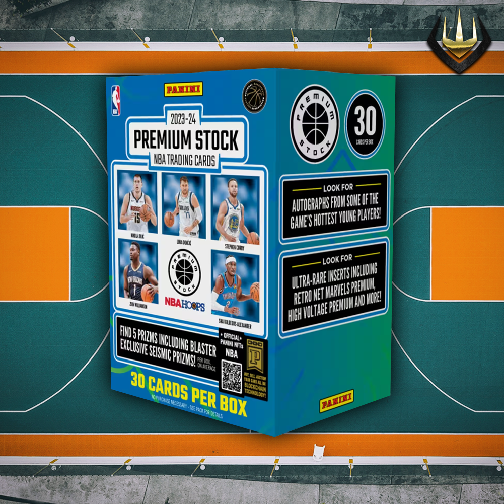 2023-24 Panini Hoops Premium Stock Basketball NBA Blaster Box