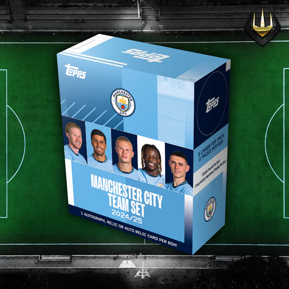 2024-25 Topps Manchester City Team Set Soccer Box