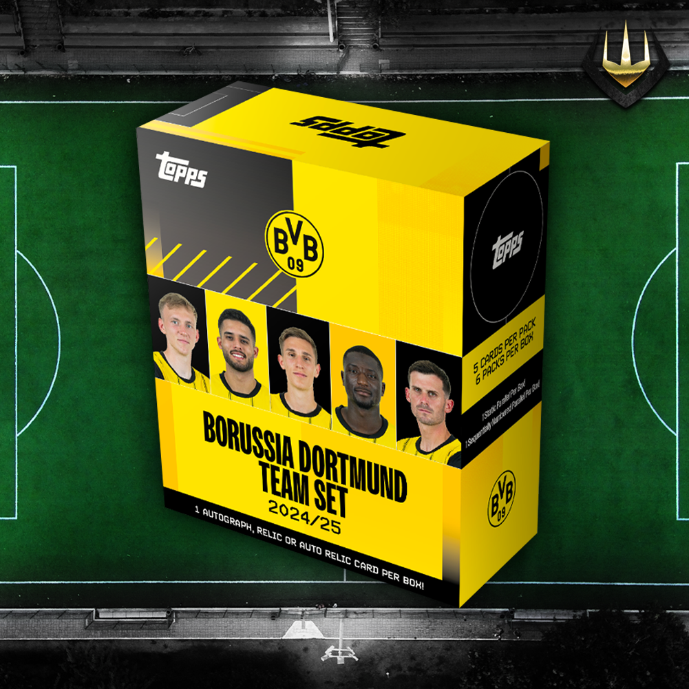 2024-25 Topps Borussia Dortmund FC Team Soccer Hobby Box