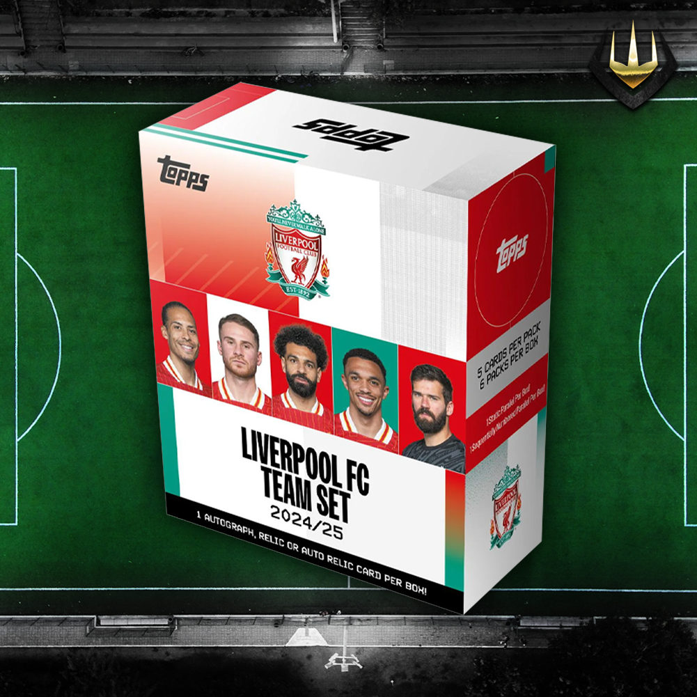 2024-25 Topps Liverpool FC Team Soccer Hobby Box