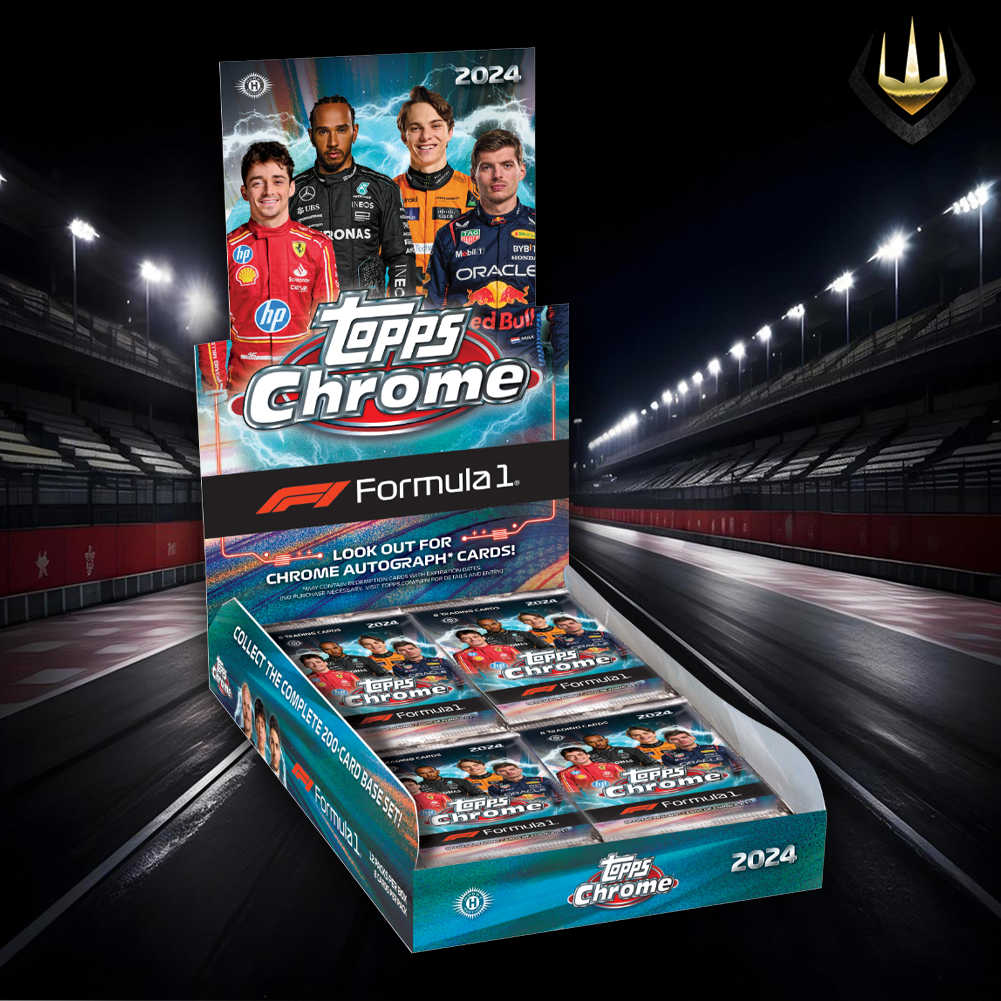 2024 Topps F1 Formula One Chrome Hobby Box