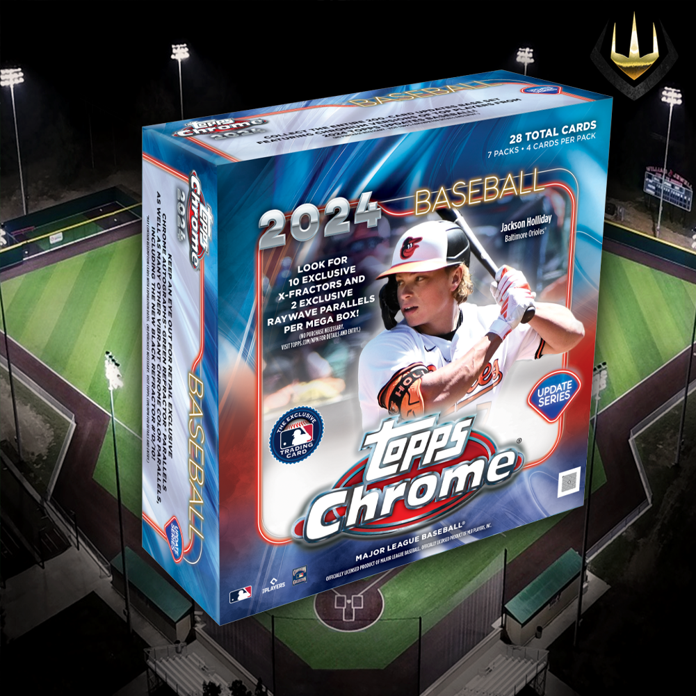 2024 Topps Chrome Update Series Baseball Mega  Box