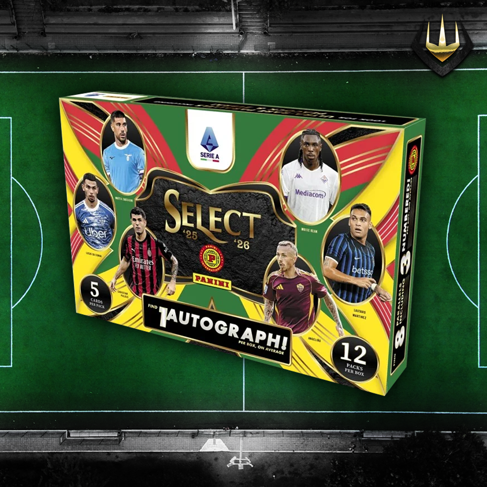 2025-26 Panini Select Serie A International Soccer Hobby Box