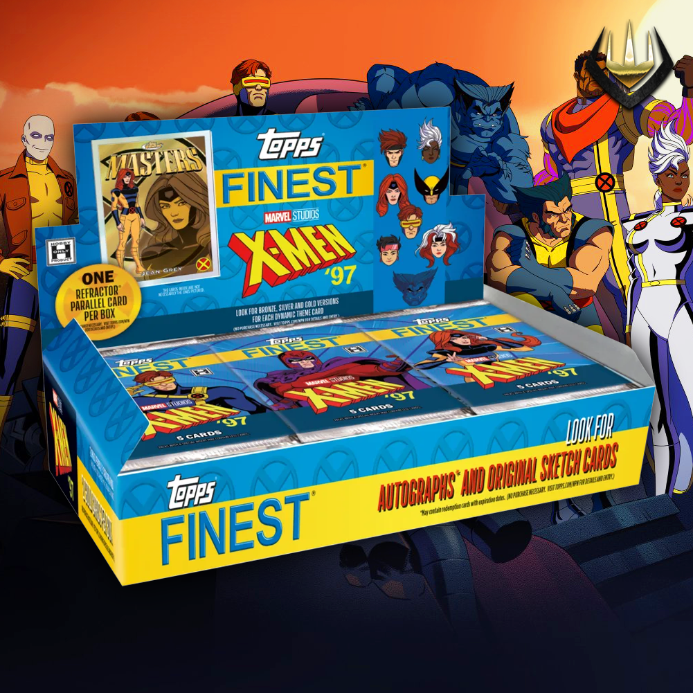 2025 Topps Finest X-Men 97 Hobby Box