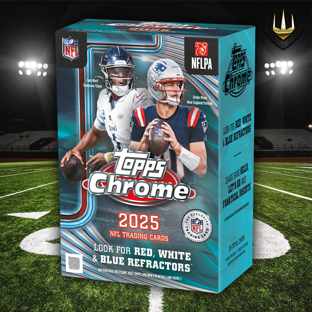 2025 Topps Chrome NFL Value Box