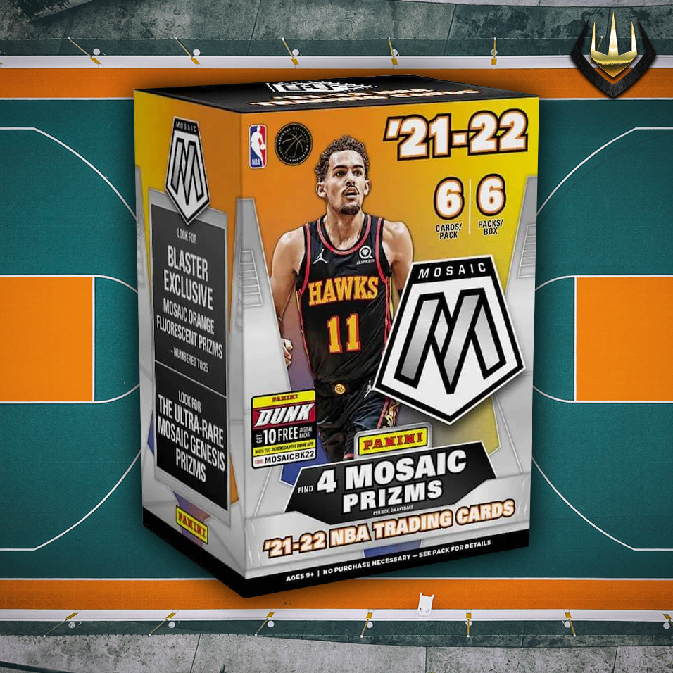 2021-22 Panini Mosaic Basketball NBA Blaster Box