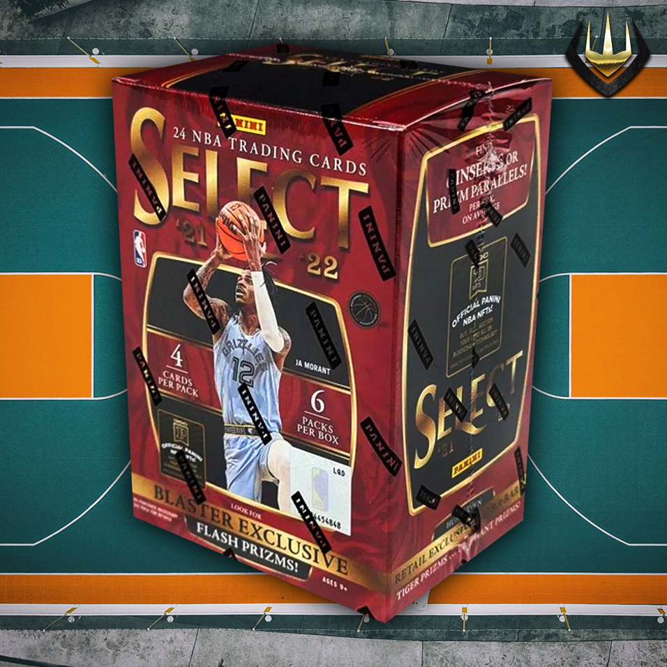 2021-22 Panini Select Basketball NBA Blaster Box