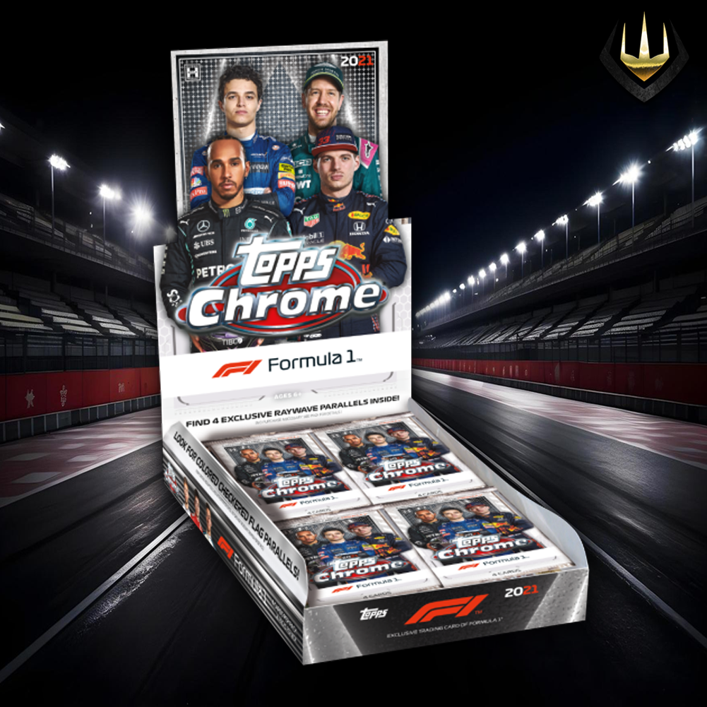 2021 Topps F1 Formula One Chrome Lite Box