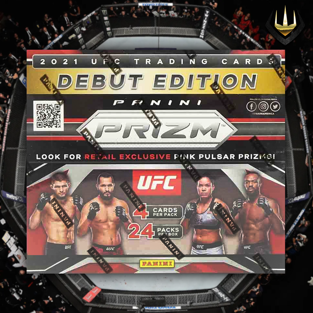 thumbnail image 2 of 2021 Panini Prizm UFC Factory Sealed Retail Box - 24 Packs + 12 Prizm Parallels 2 of 5
