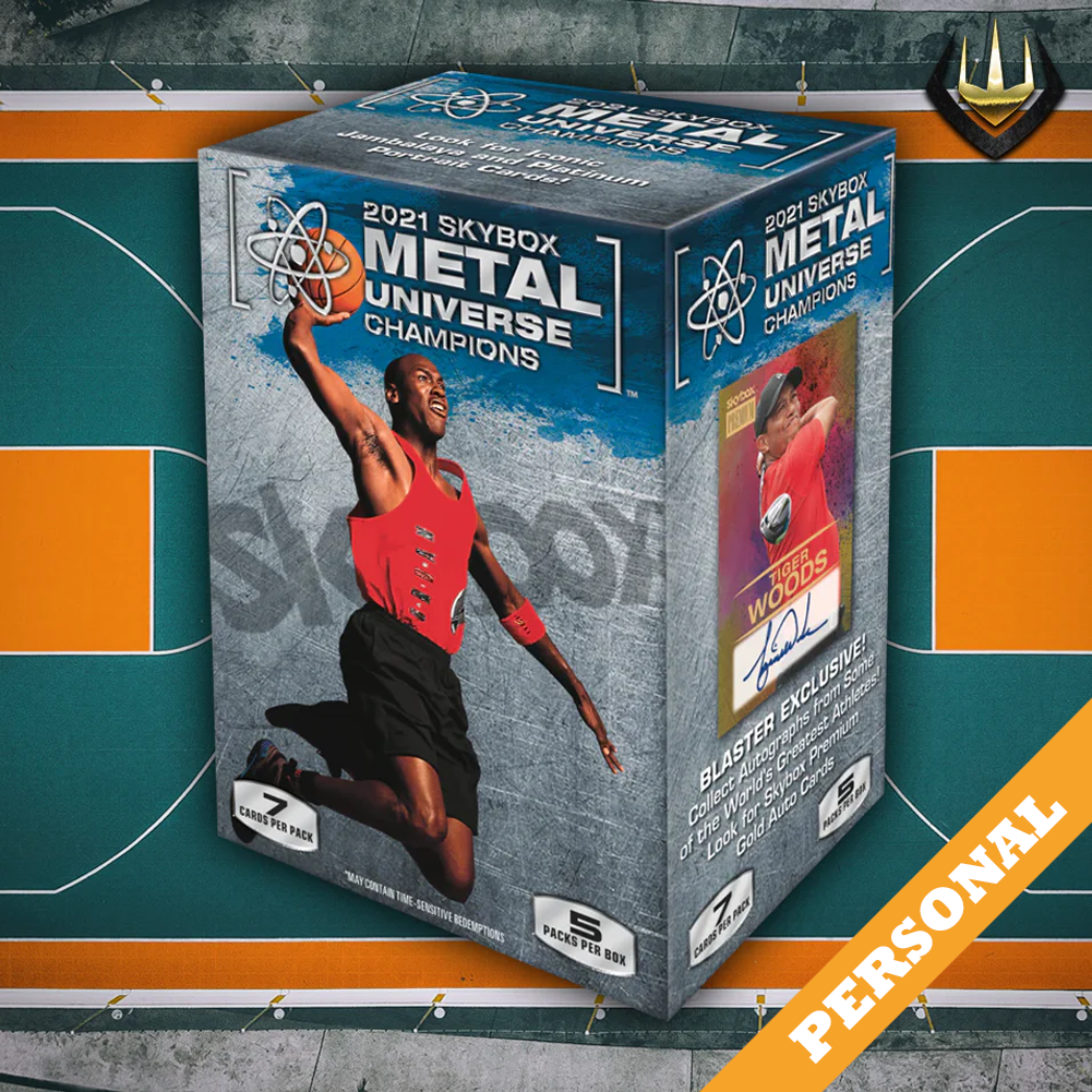 2021 Upper Deck Skybox Metal Universe Champions Basketball NBA Blaster Box [PERSONAL BREAK]