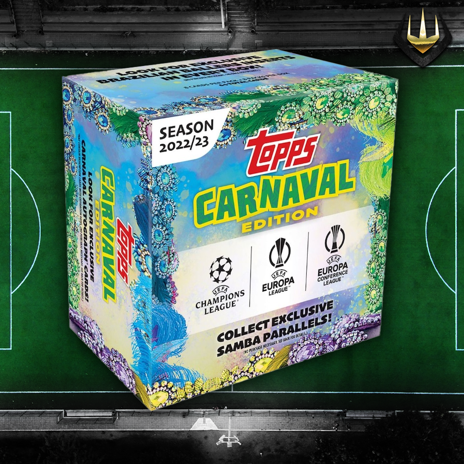 2022-23 Topps Carnaval Edition UEFA Club Competitions Hobby Box
