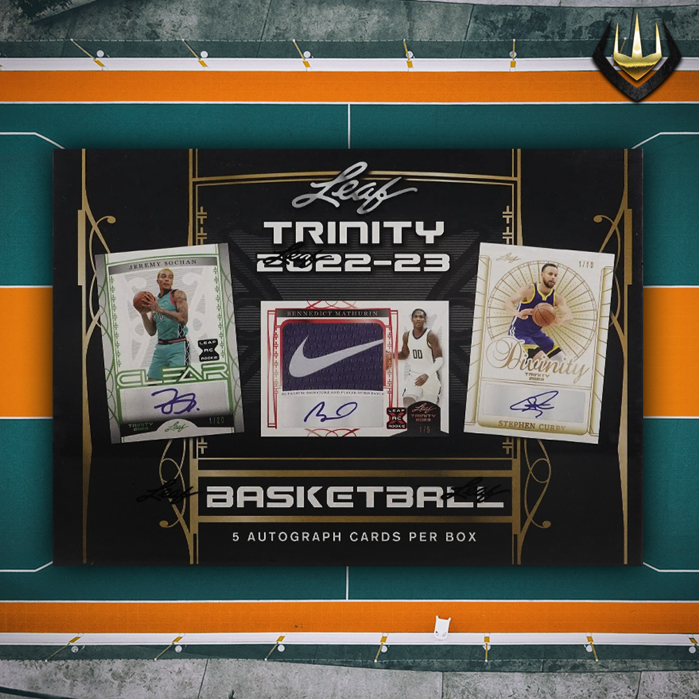 2022-23 Leaf Trinity Basketball NBA Hobby Box