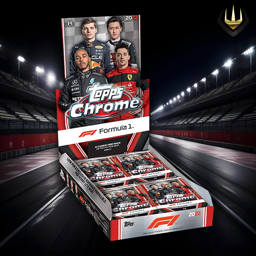 2022 Topps F1 Formula One Chrome Lite Box