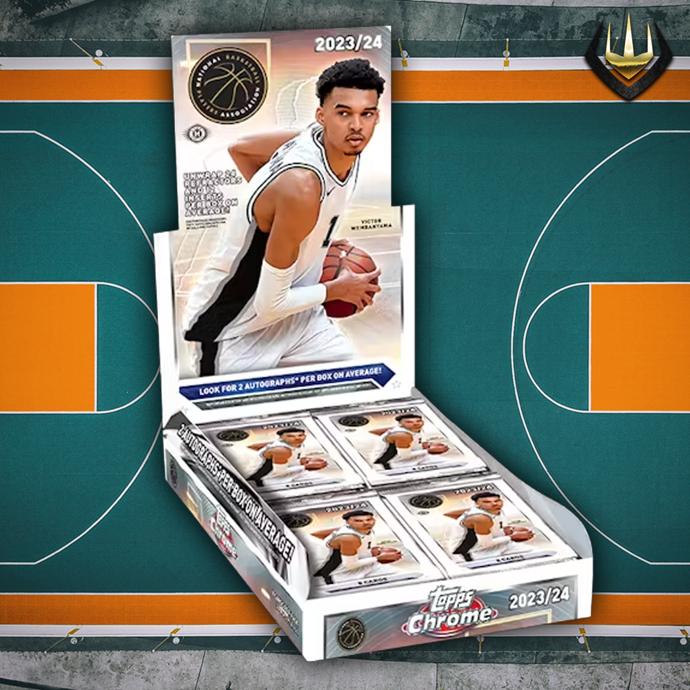 2023-24 Topps Chrome Basketball NBA Hobby Box