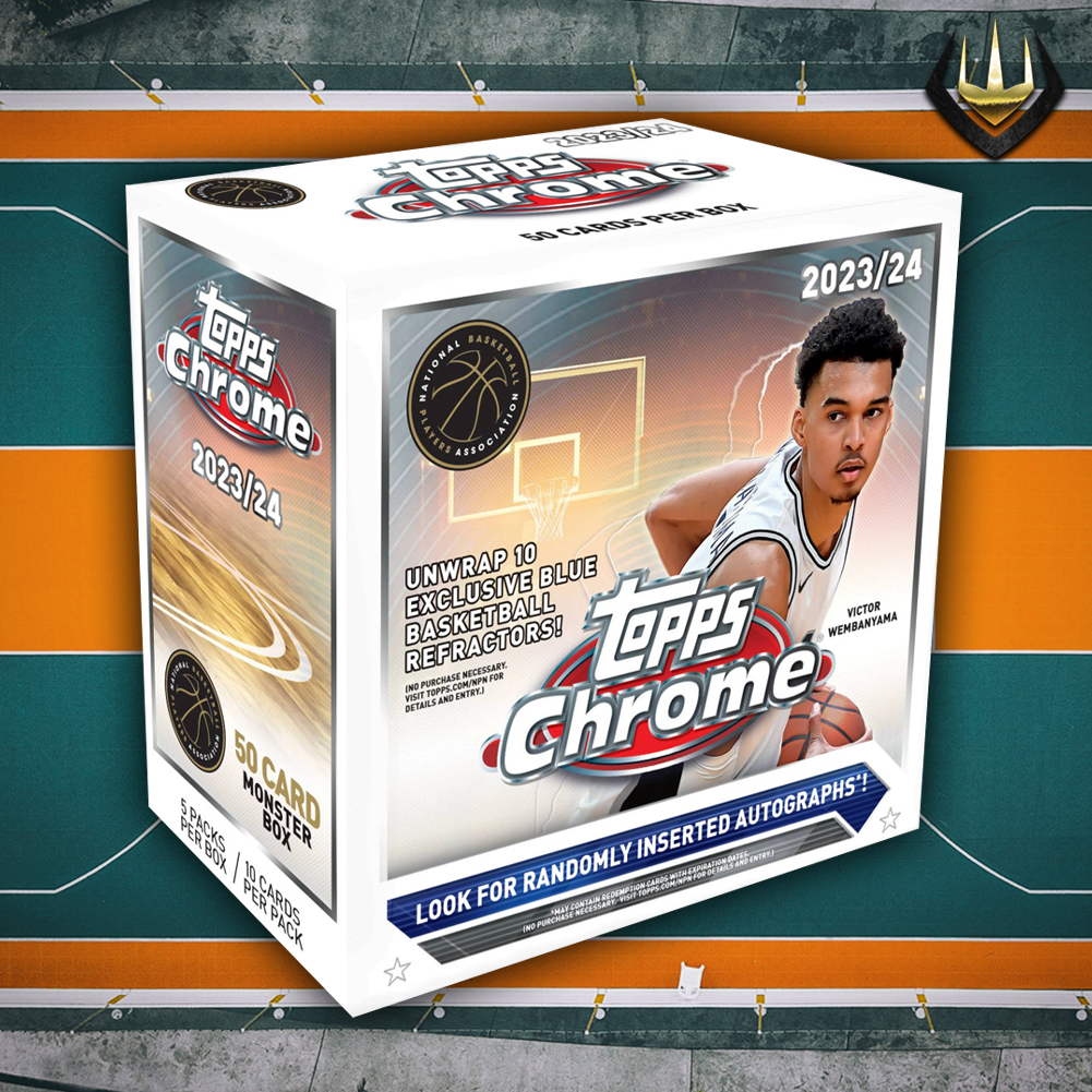 2023-24 Topps Chrome Basketball NBA Mega Box