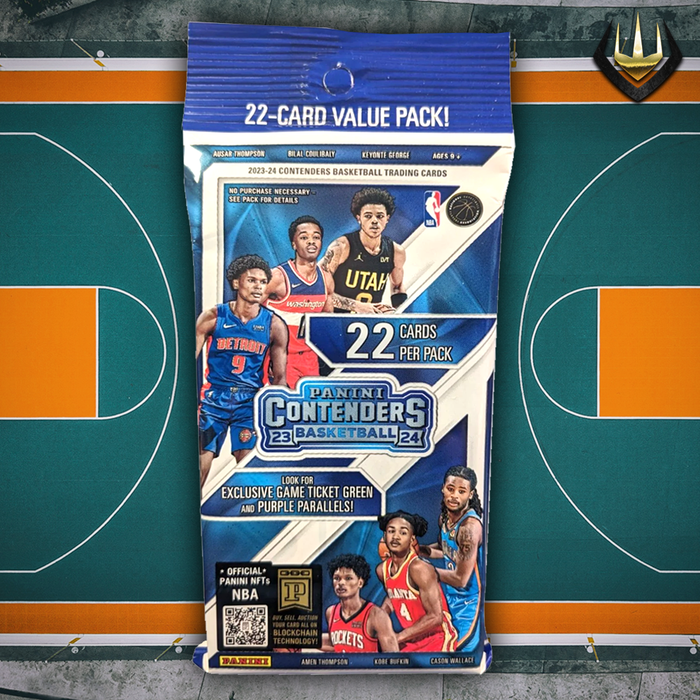 2023-24 Panini Contenders NBA Basketball Cello Fat Pack