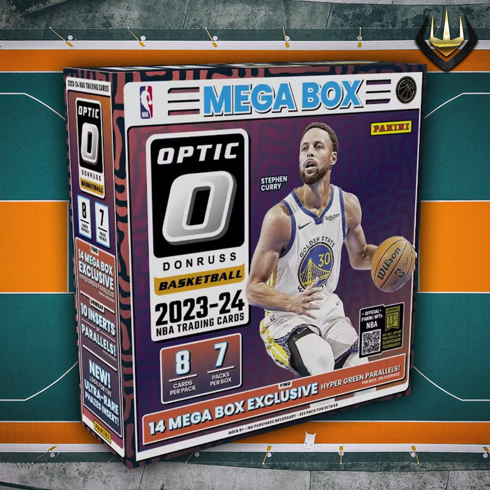 2023-24 Panini Donruss Optic Basketball NBA Hobby Mega [56 Card Hyper Green]