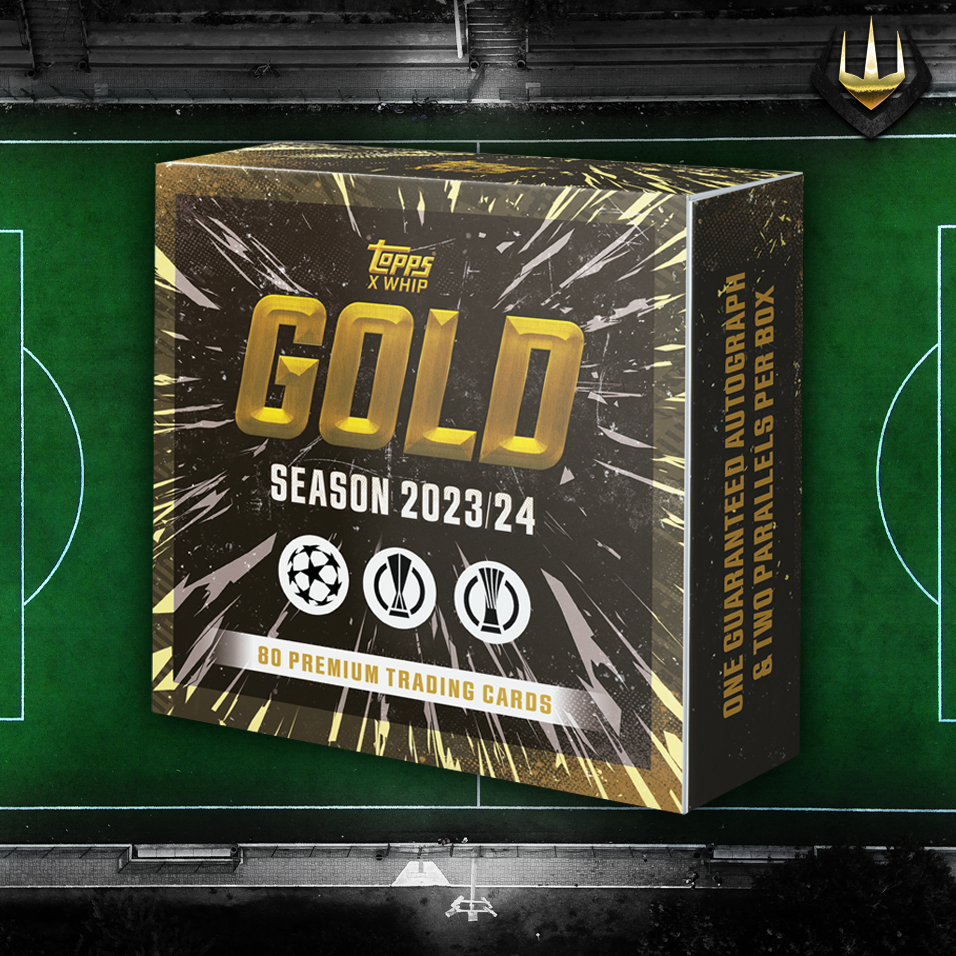 2023-24 Topps Gold Soccer Hobby Box