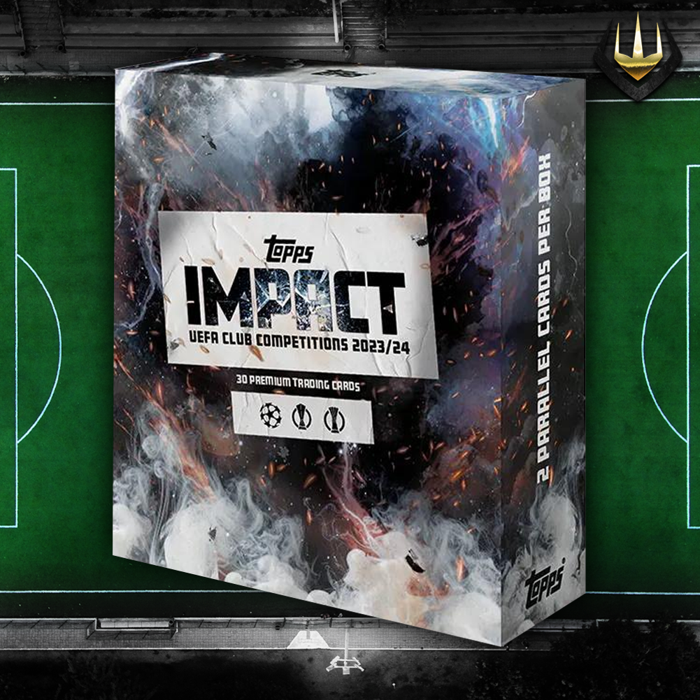 2023-24 Topps Impact UEFA Club Competitions Soccer Hobby Box