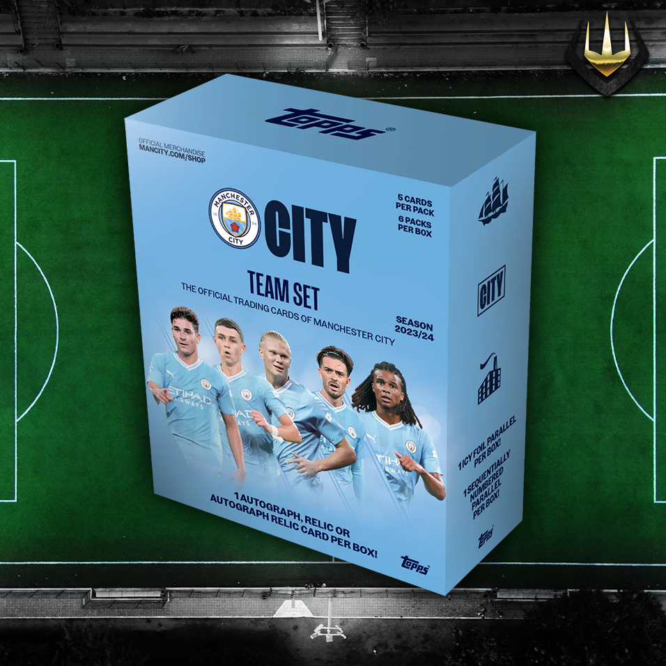 2023-24 Topps Manchester City Team Set Soccer Box