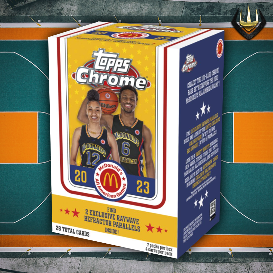2023-24 Topps Chrome McDonald's All-American Basketball NBA Blaster Box