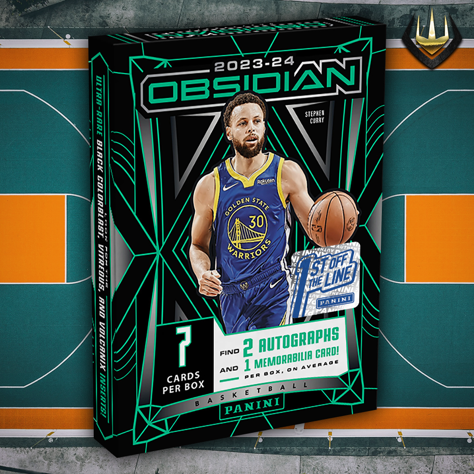 2023-24 Panini Obsidian NBA Basketball FOTL 1st Off The Line Hobby Box