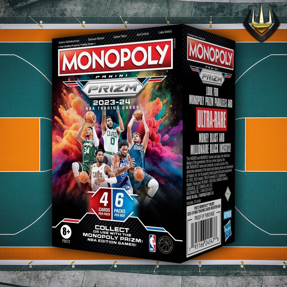 2023-24 Panini Prizm Monopoly Basketball NBA Blaster Box