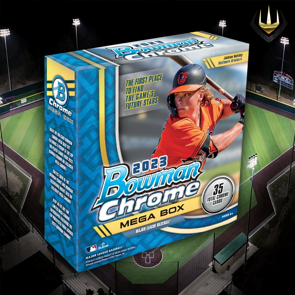 2023 Bowman Chrome MLB Baseball Mega Box