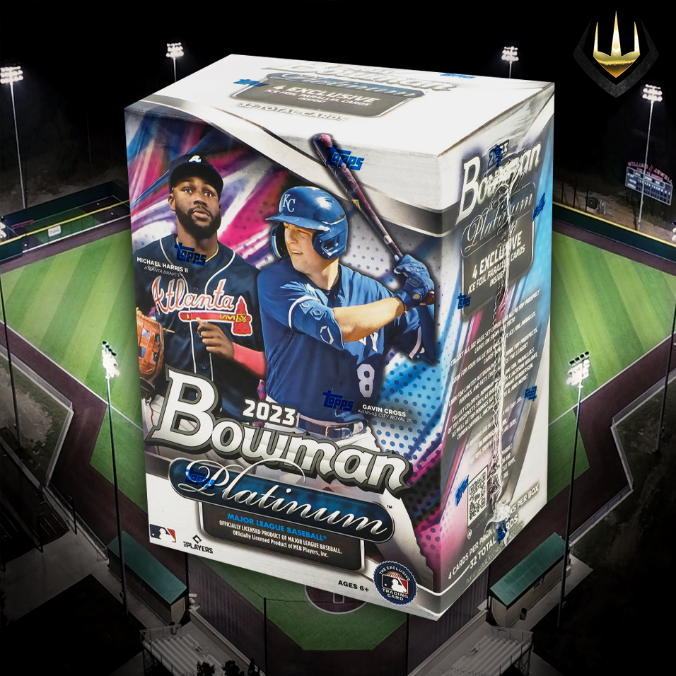 2023 Bowman Platinum MLB Baseball 8-Pack Blaster Box