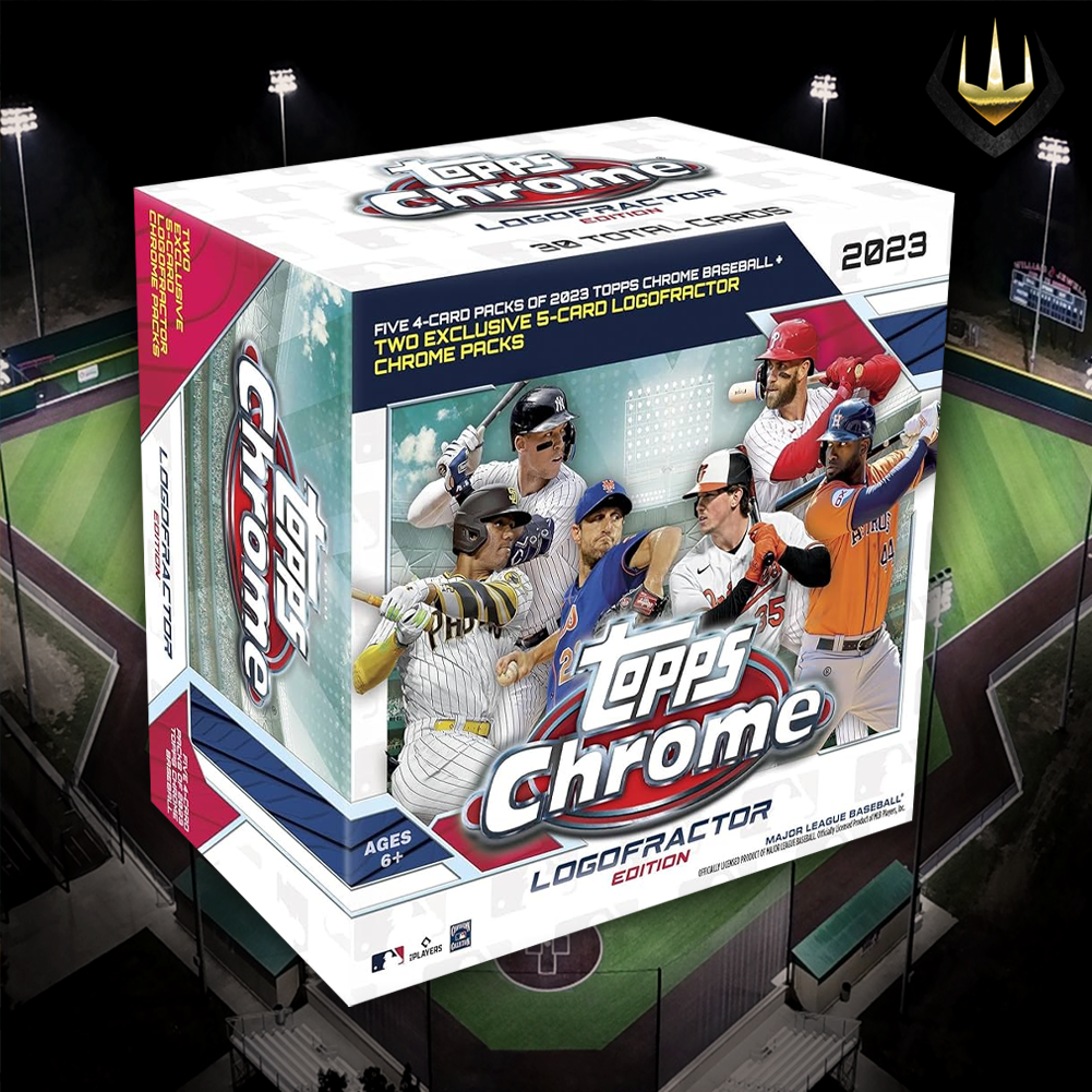 2023 Topps Chrome Logofractor MLB Baseball Hobby Box