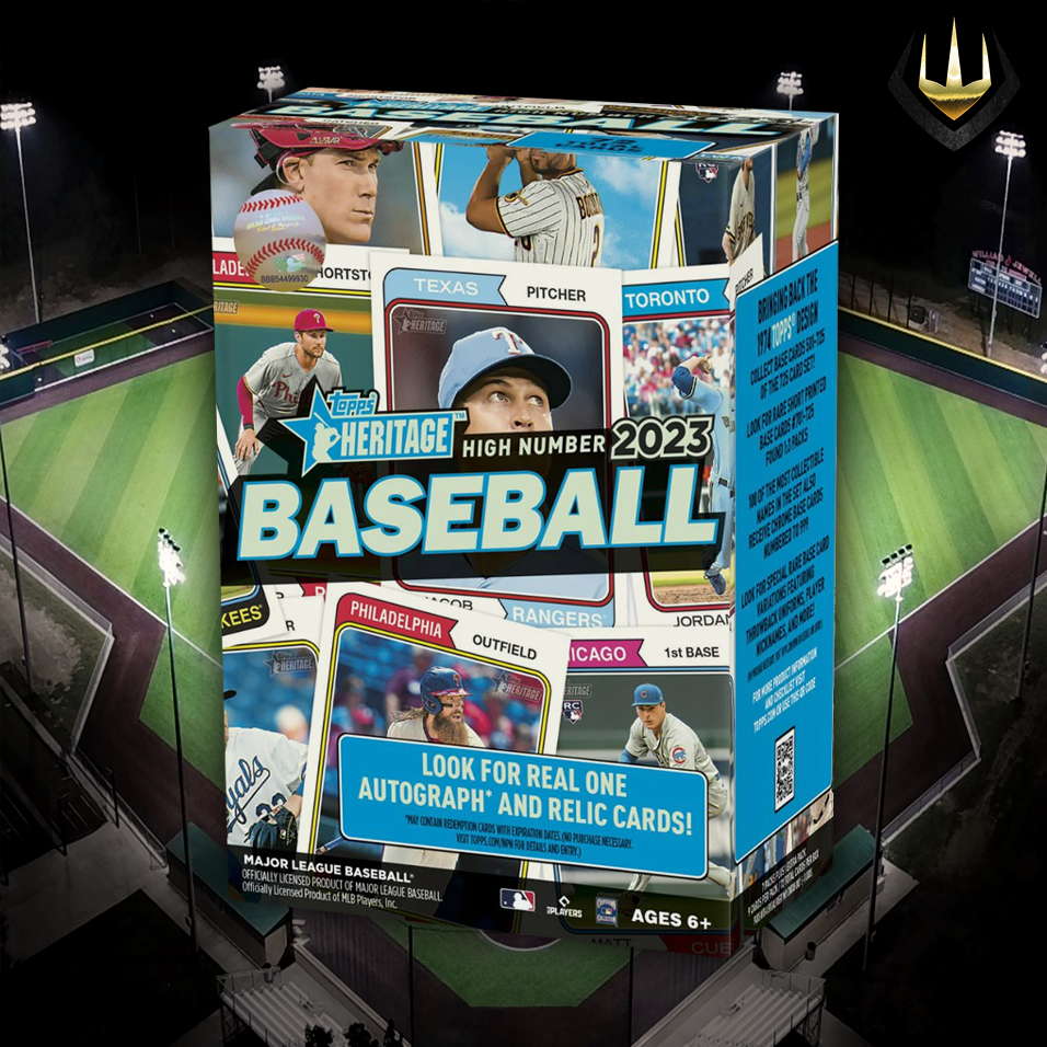 2023 Topps Heritage High Number MLB Baseball 8-Pack Blaster Box