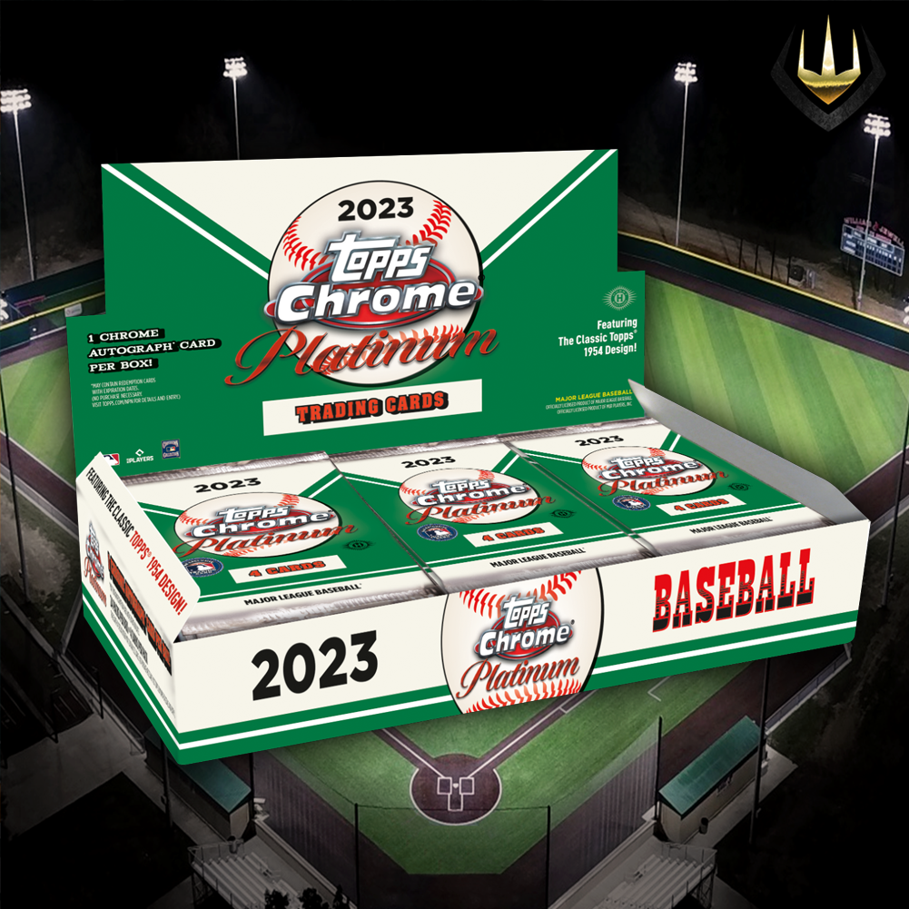 2023 Topps Chrome Platinum '54 MLB Baseball Hobby Box