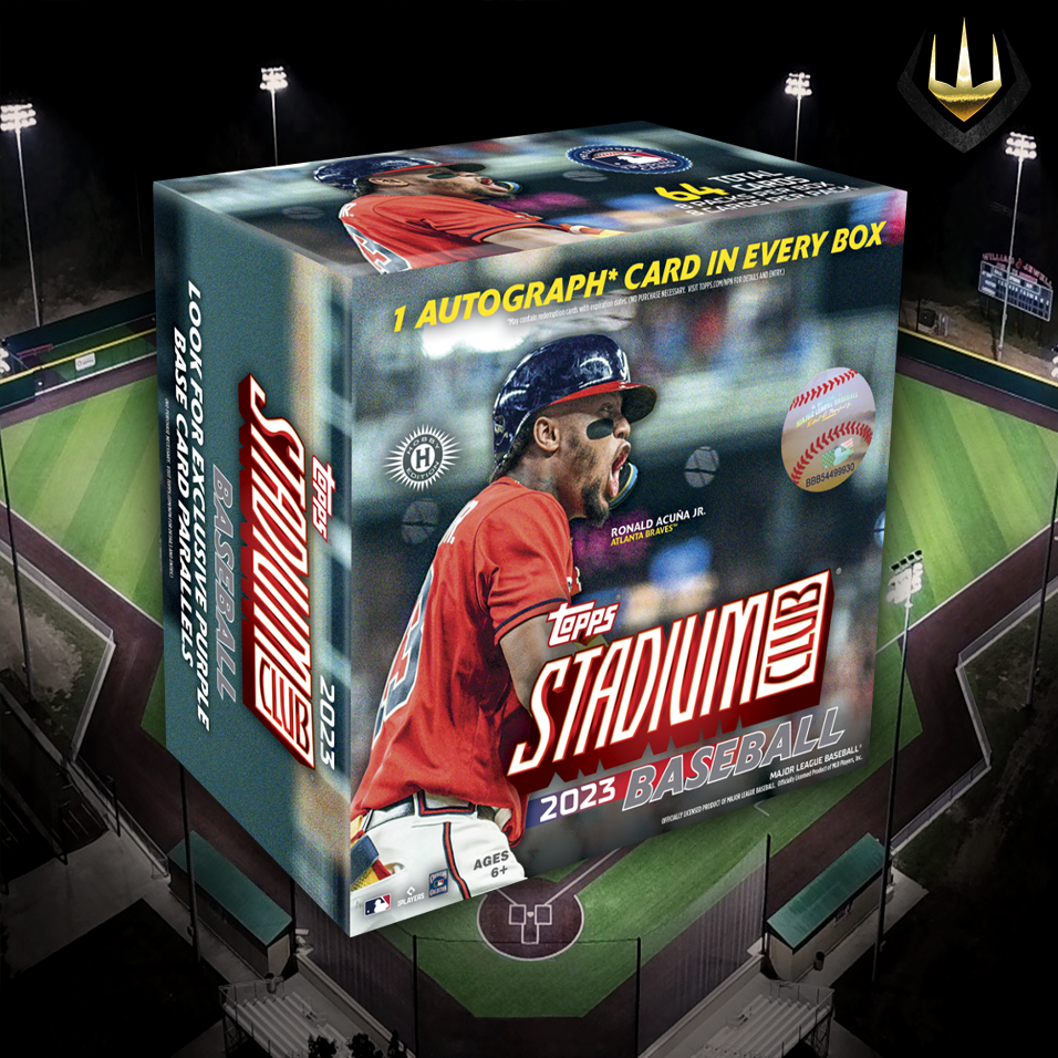 2023 Stadium Club MLB Baseball Compact Box