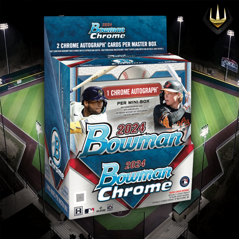 2024 Topps Bowman Chrome MLB Baseball Hobby Box