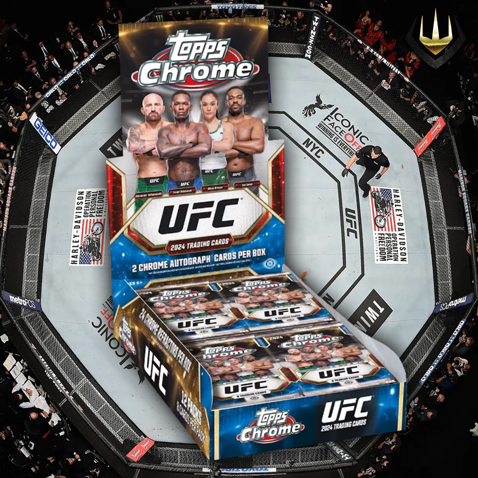 2024 Topps Chrome UFC Hobby Box