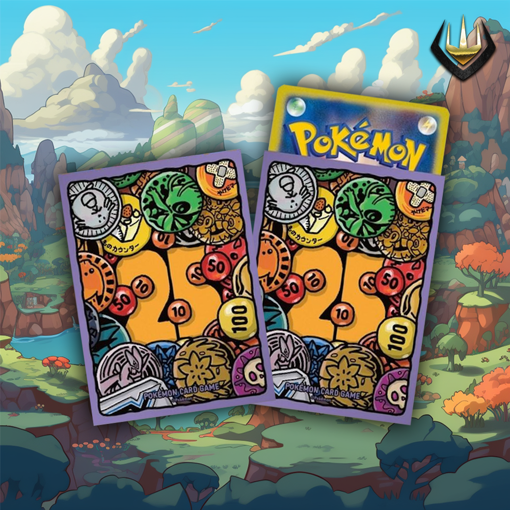 25th Goods Collection Pokemon Center Card Sleeves [64 Sleeves]
