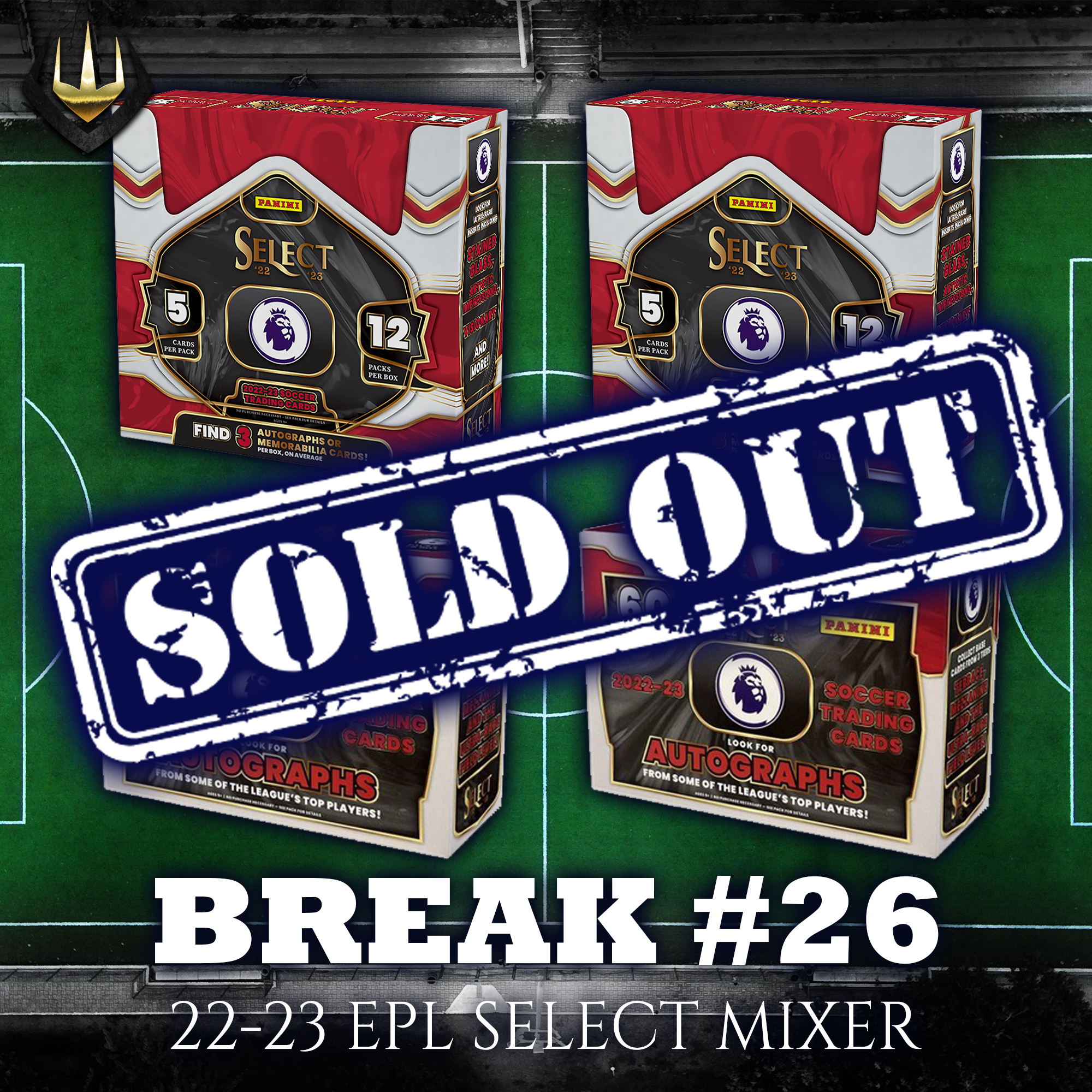 Break #26 2022-23 Select EPL Hobby x2 Mega x2 [Pick Your Team/Players]