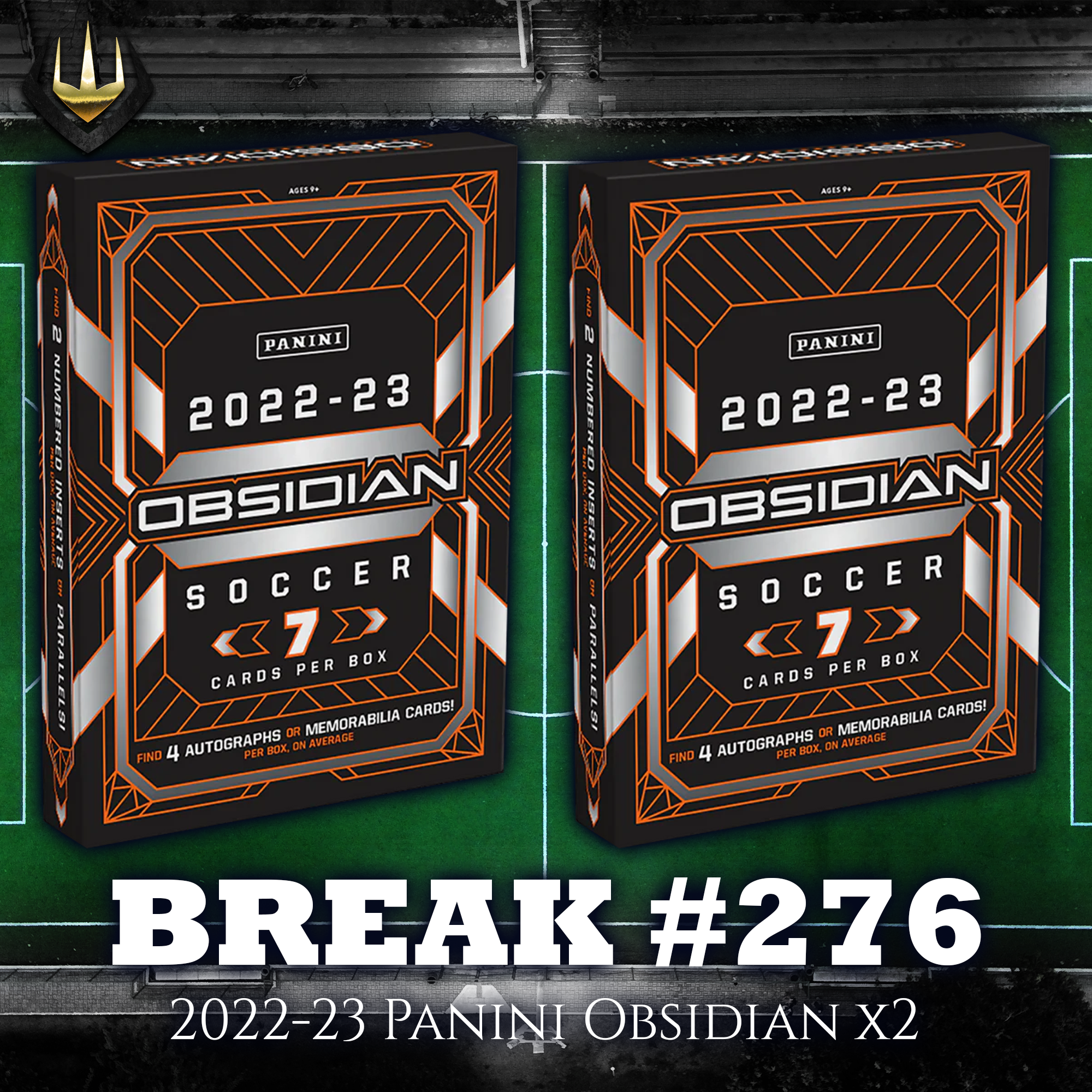 Break #276 2022-23 Panini Obsidian Hobby x2 [Pick Your Team/Pick Your Player]