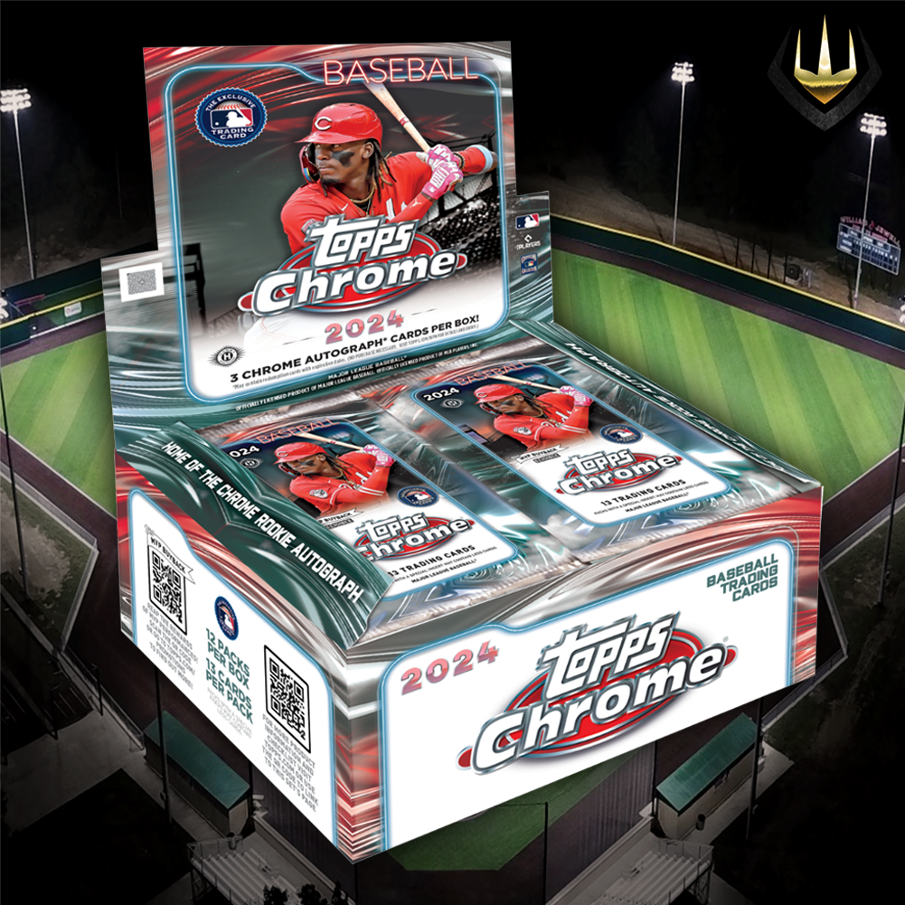 2024 Topps Chrome MLB Baseball Jumbo Box