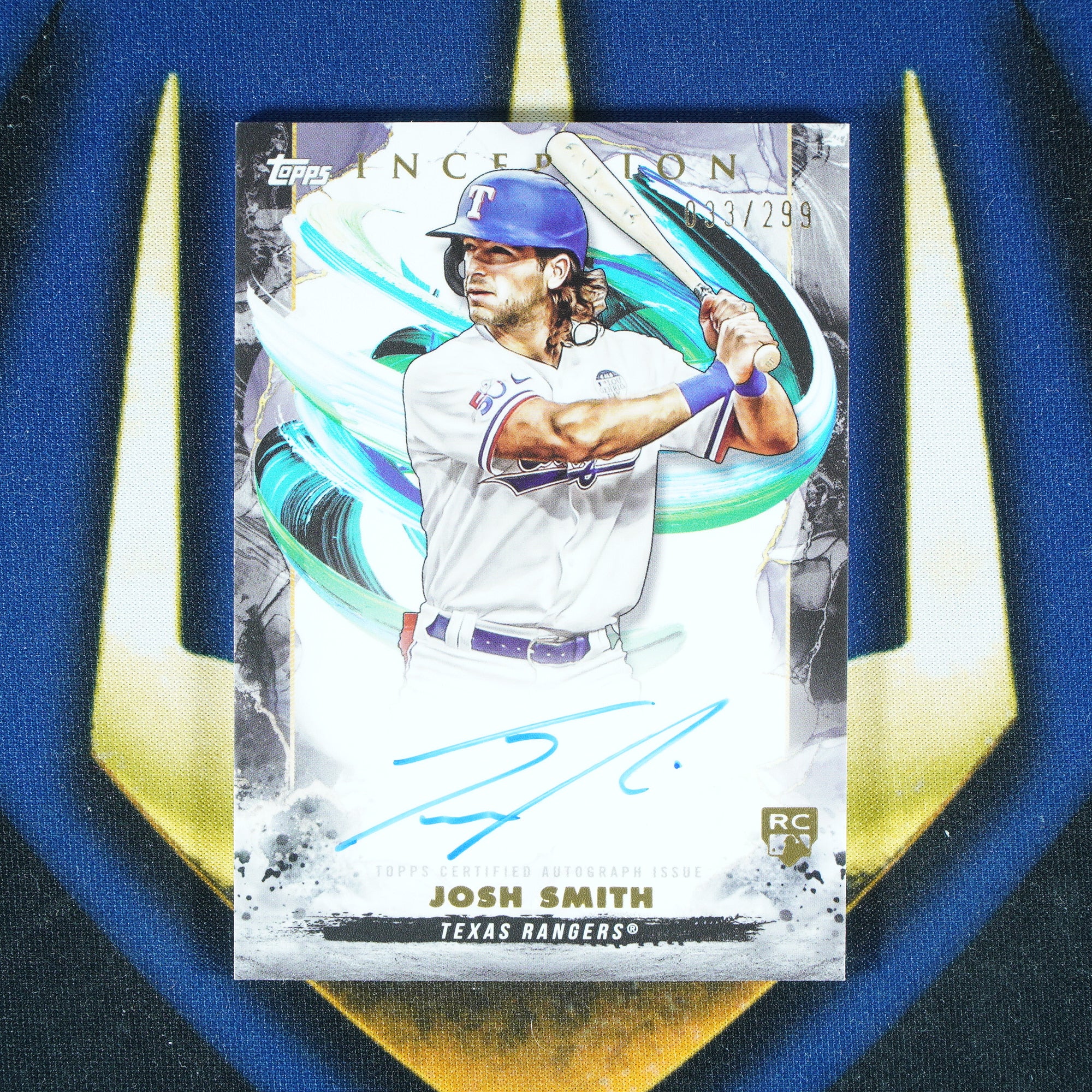 Josh Smith 2023 Topps Inception Emerging Stars Auto /299 RC